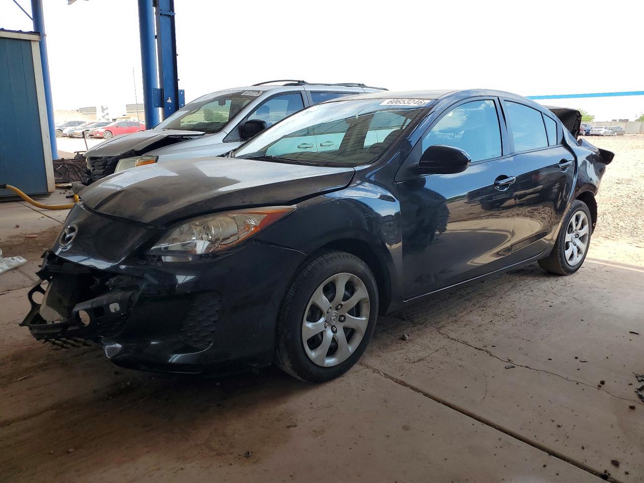 2013 Mazda 3 I Black vin: JM1BL1TG9D1761429