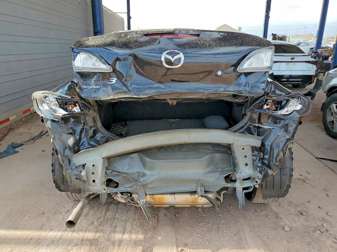 2013 Mazda 3 I Black vin: JM1BL1TG9D1761429