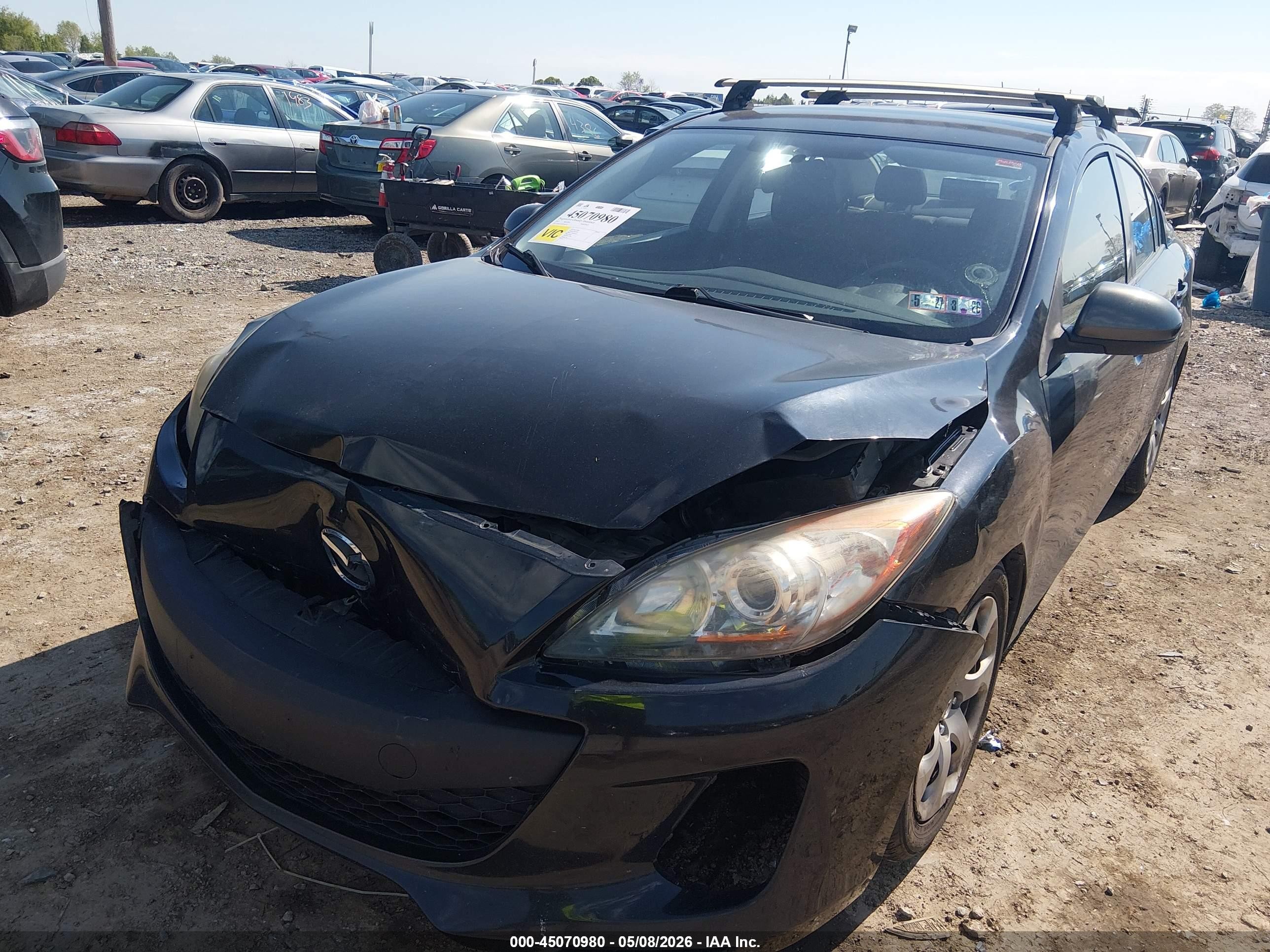 2013 Mazda Mazda3 I Sv Black vin: JM1BL1TG9D1823105