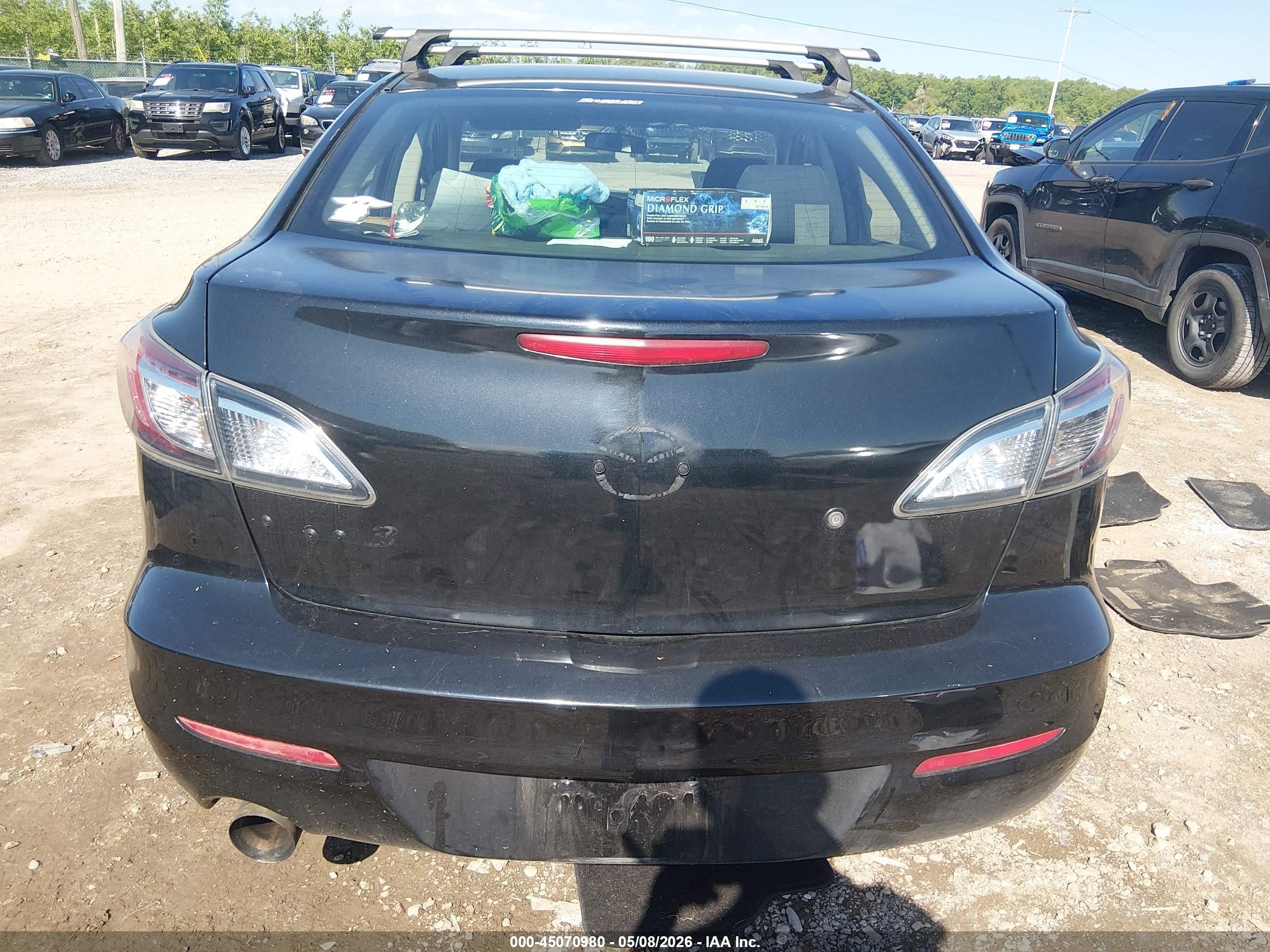 2013 Mazda Mazda3 I Sv Black vin: JM1BL1TG9D1823105