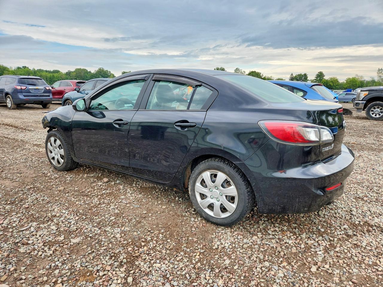 2013 Mazda 3 I Black vin: JM1BL1TGXD1722347