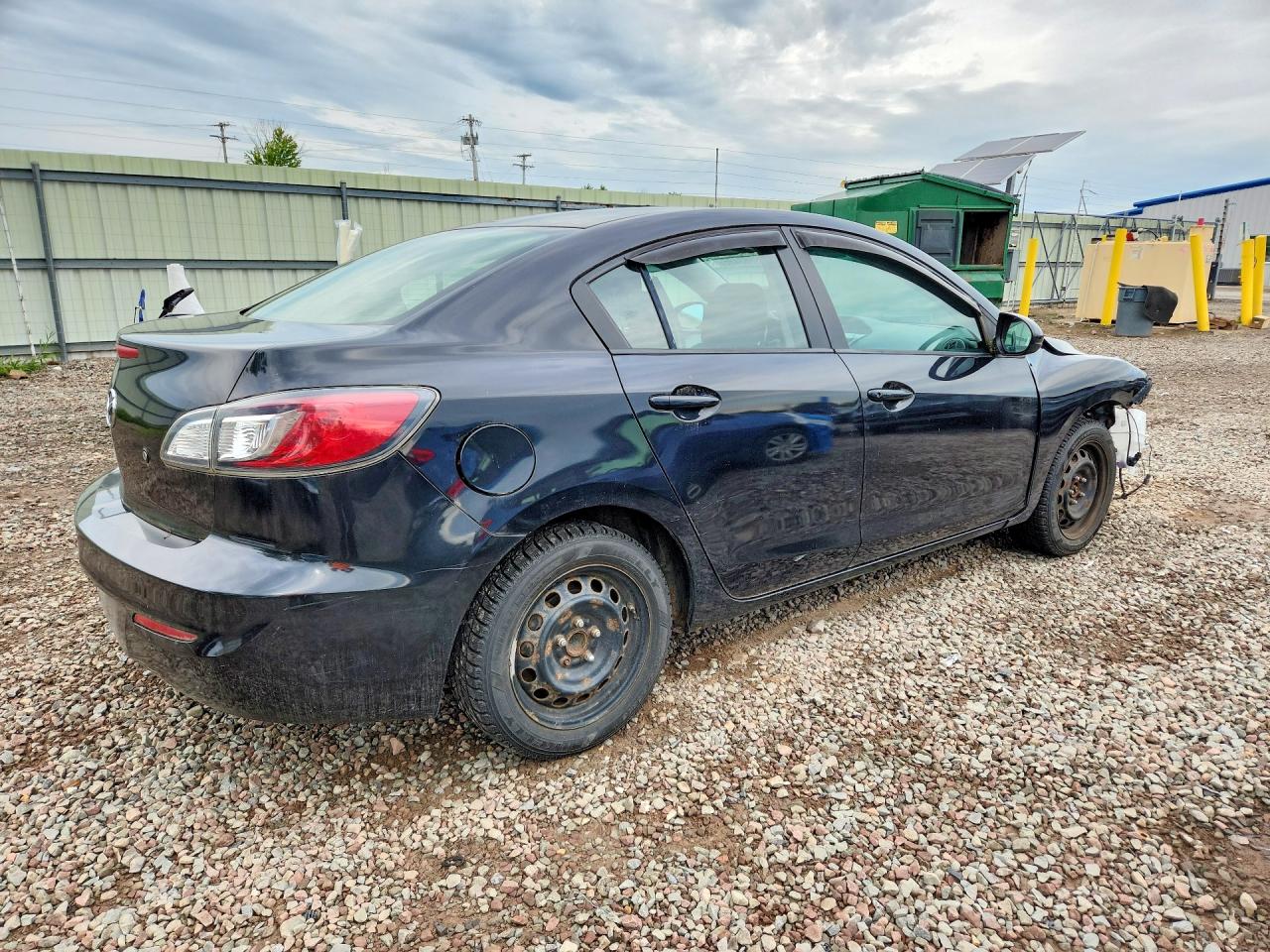 2013 Mazda 3 I Black vin: JM1BL1TGXD1722347