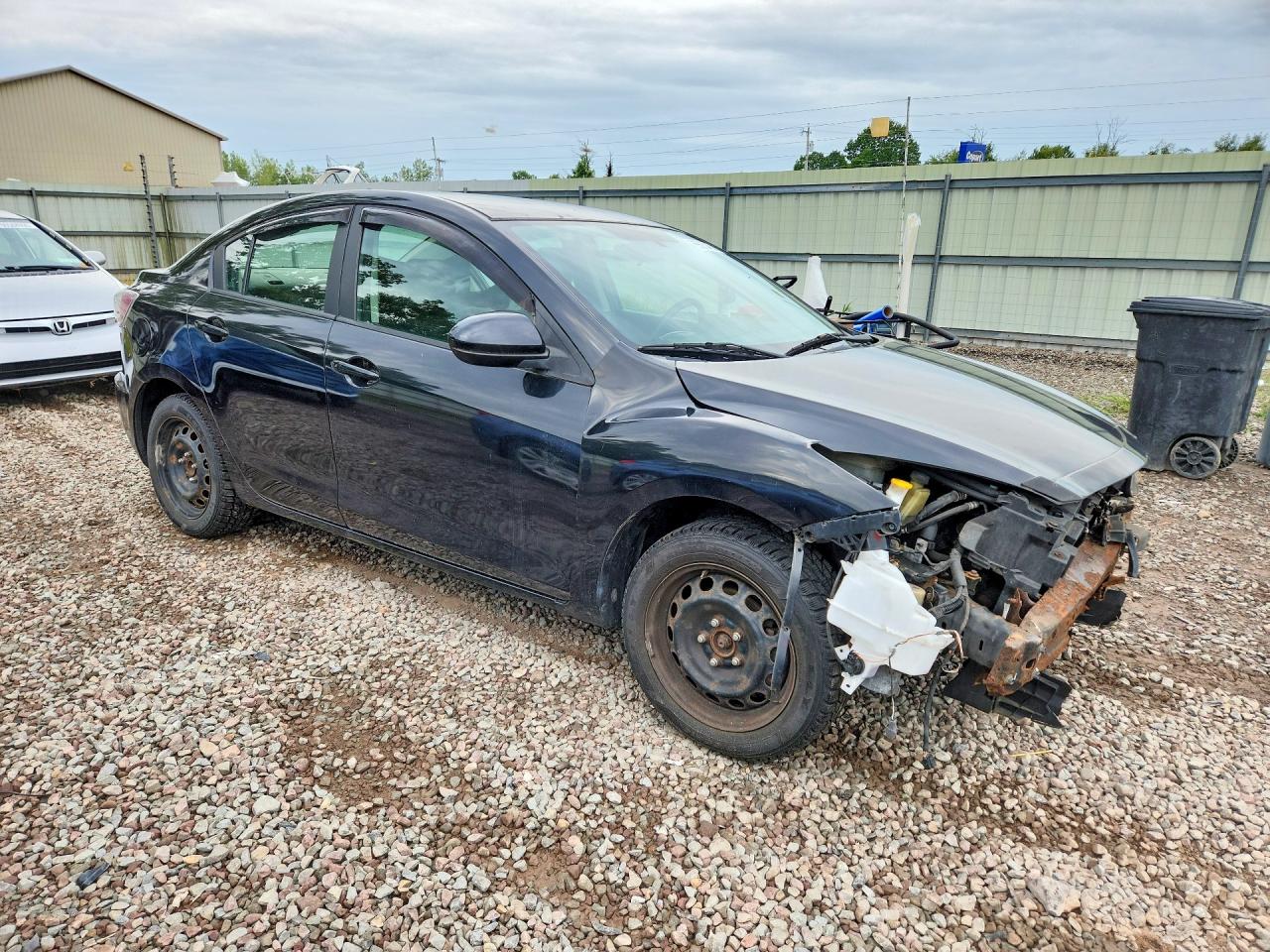2013 Mazda 3 I Black vin: JM1BL1TGXD1722347