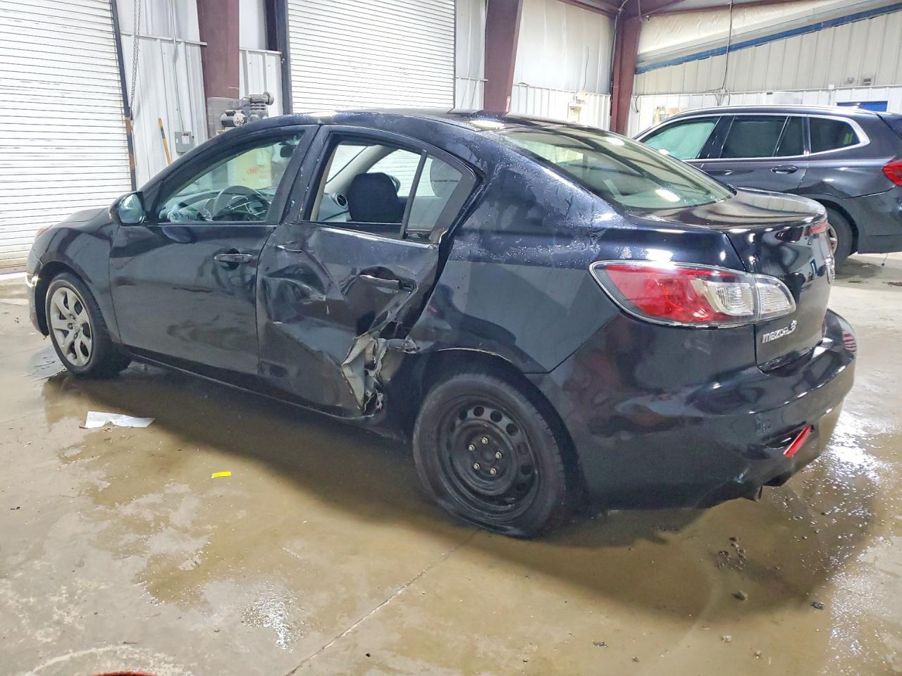 2013 Mazda 3 I Черный vin: JM1BL1TGXD1727418