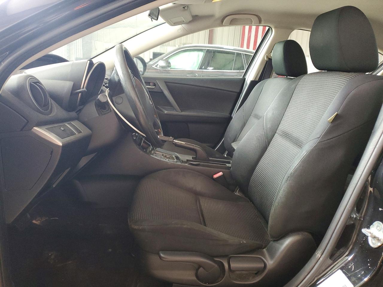 2013 Mazda 3 I Черный vin: JM1BL1TGXD1727418