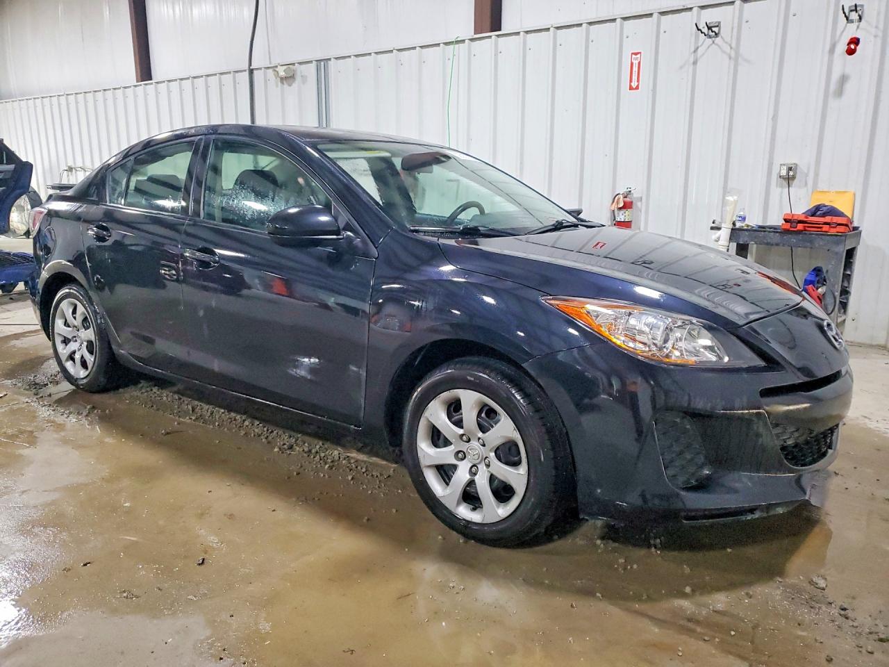 2013 Mazda 3 I Черный vin: JM1BL1TGXD1727418