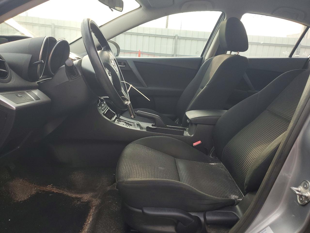 2013 Mazda 3 I Silver vin: JM1BL1TGXD1732179
