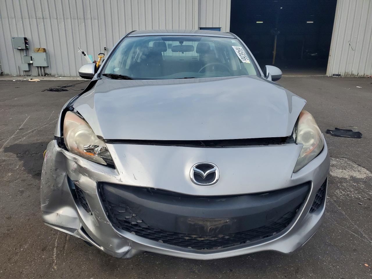 2013 Mazda 3 I Silver vin: JM1BL1TGXD1732179