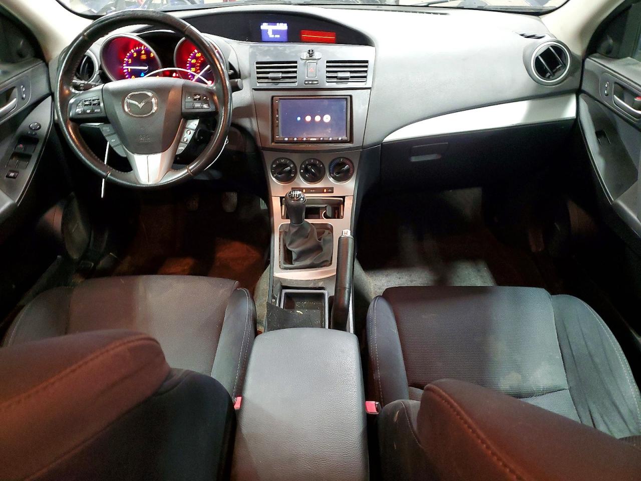 2011 Mazda 3 S Черный vin: JM1BL1U50B1386525