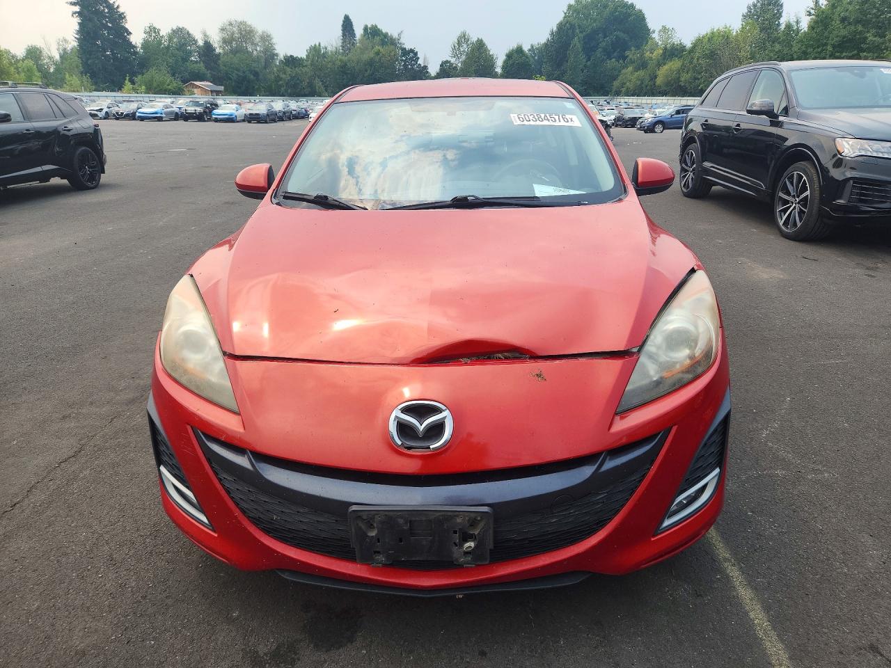 2011 Mazda 3 S Red vin: JM1BL1U51B1386985