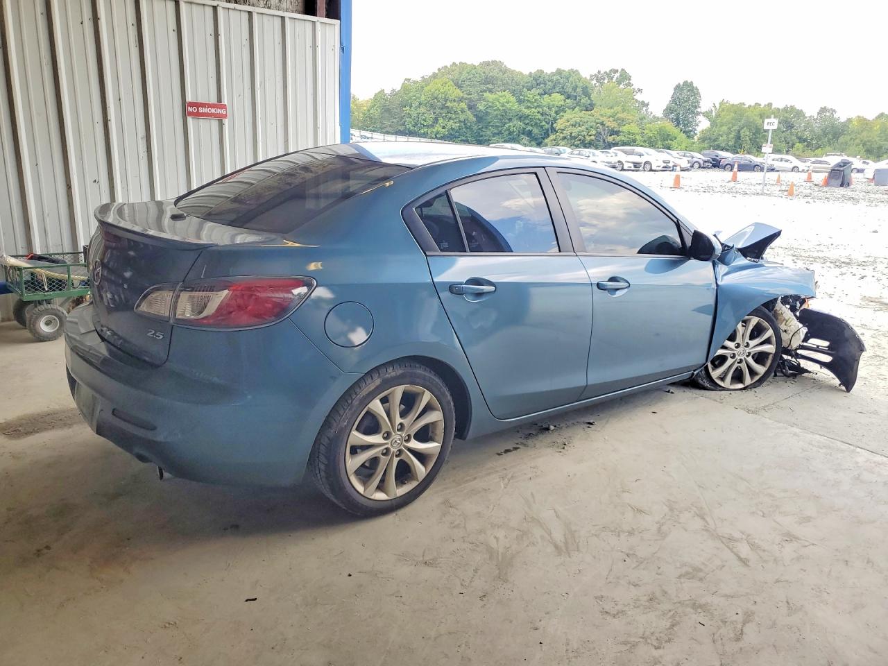 2011 Mazda 3 Синий vin: JM1BL1U5XB1365830