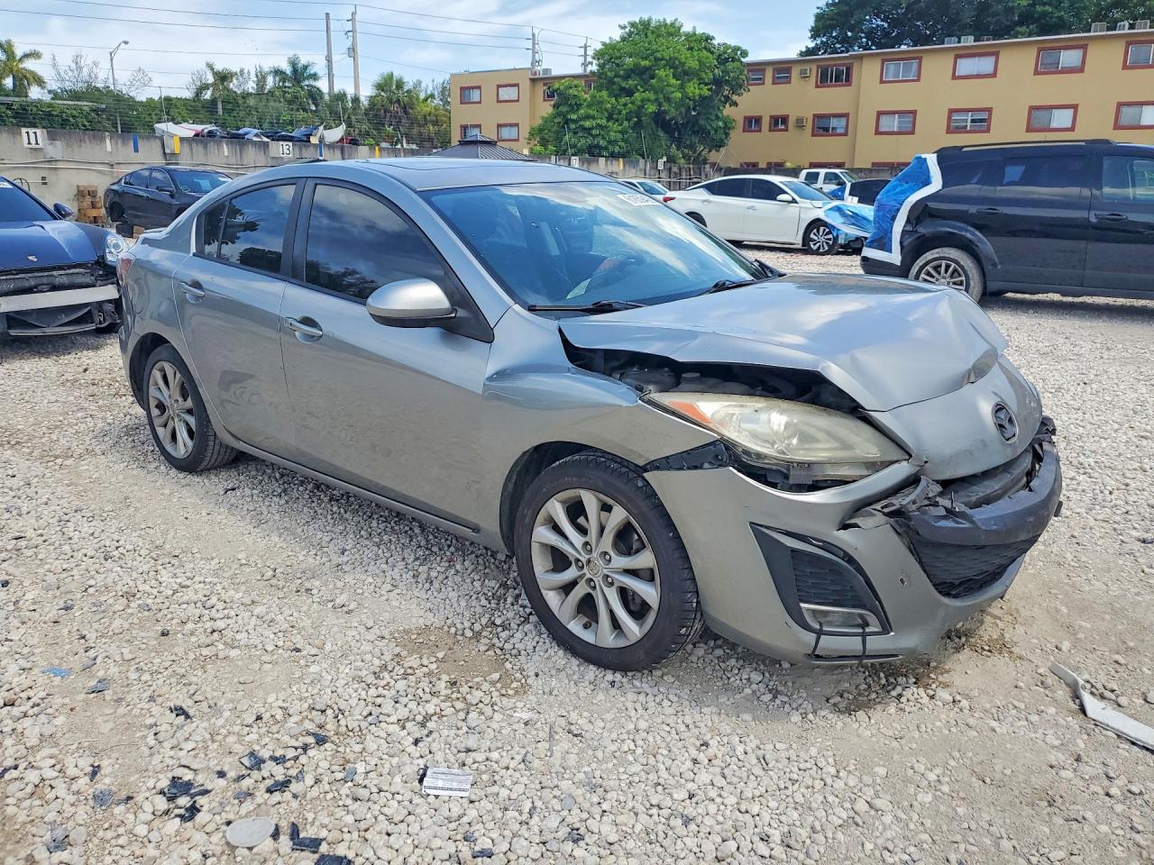 2011 Mazda 3 S Silver vin: JM1BL1U63B1474591