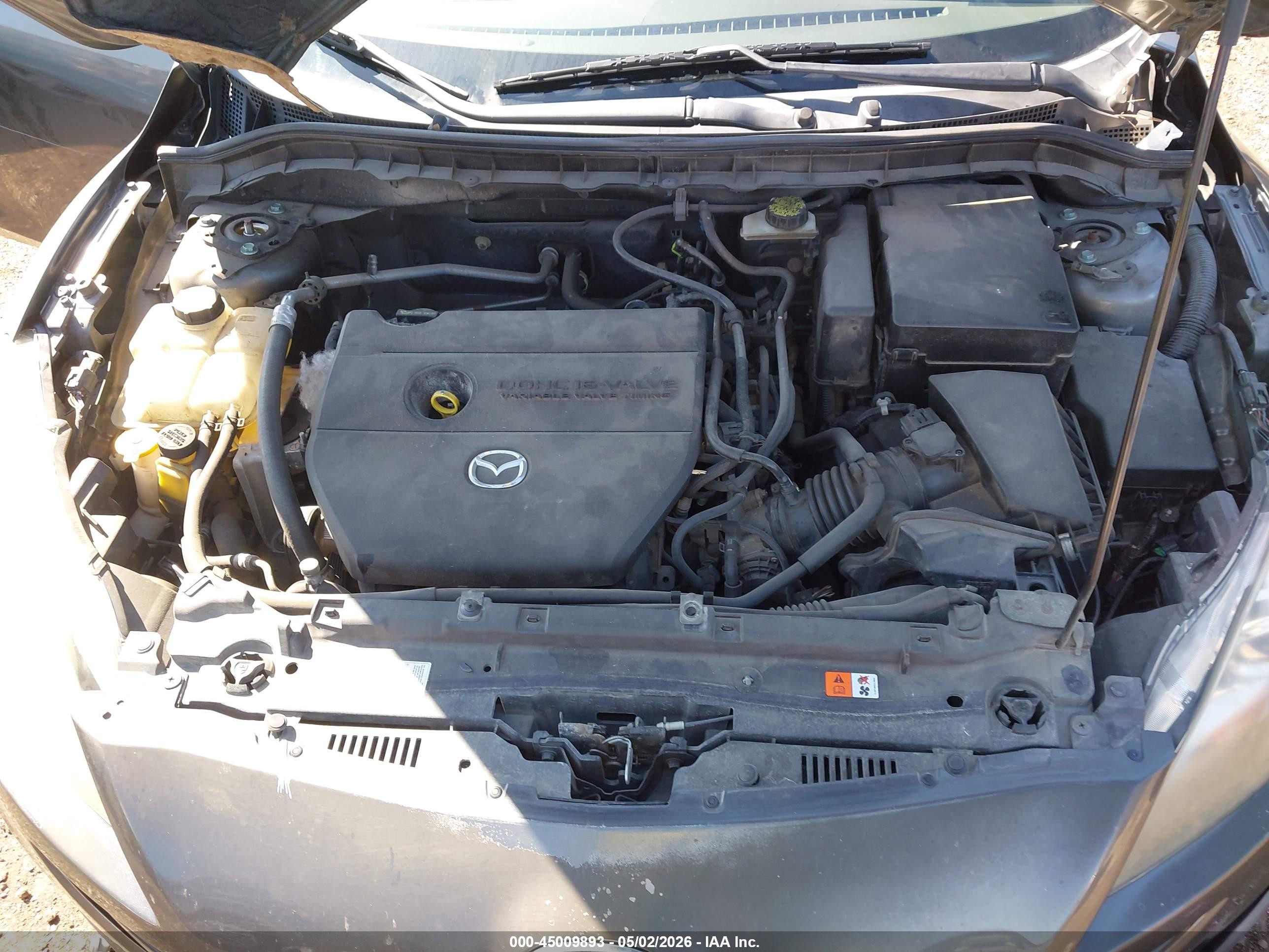 2011 Mazda Mazda3 S Sport Gray vin: JM1BL1U65B1489433
