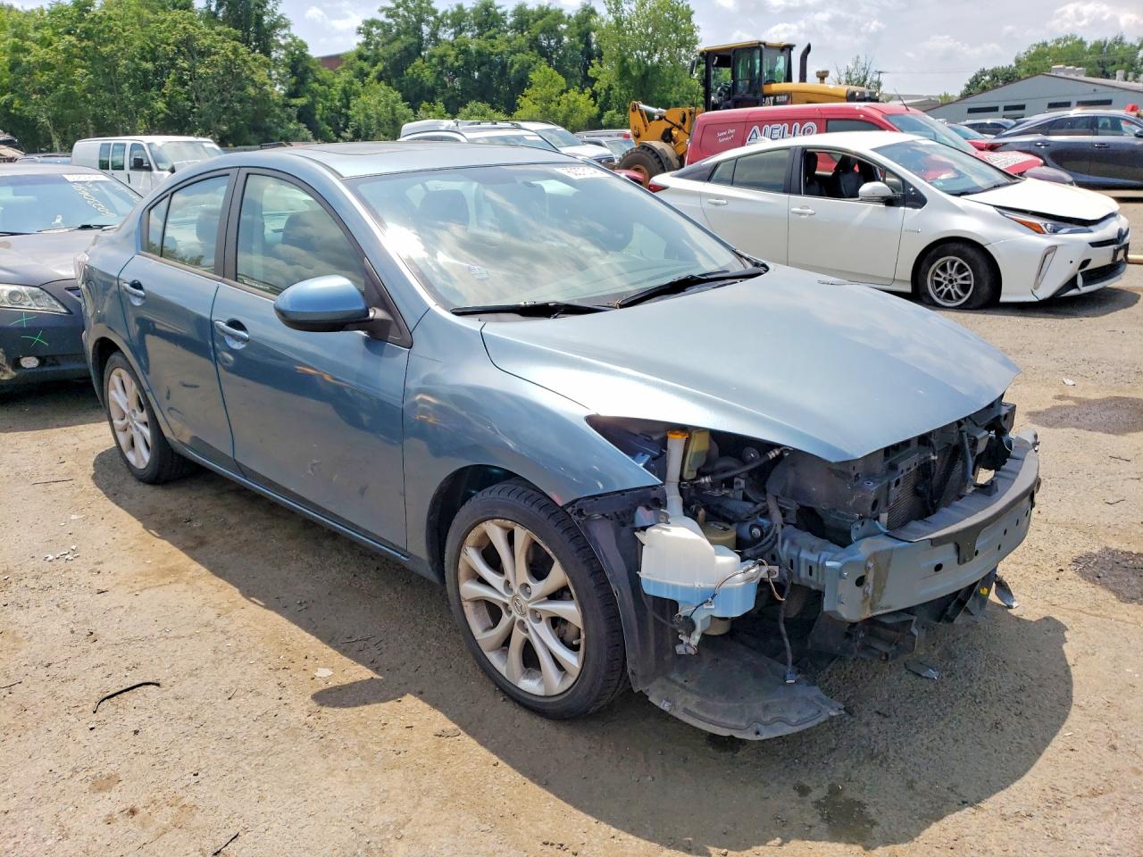 2011 Mazda 3 S Blue vin: JM1BL1U68B1487482