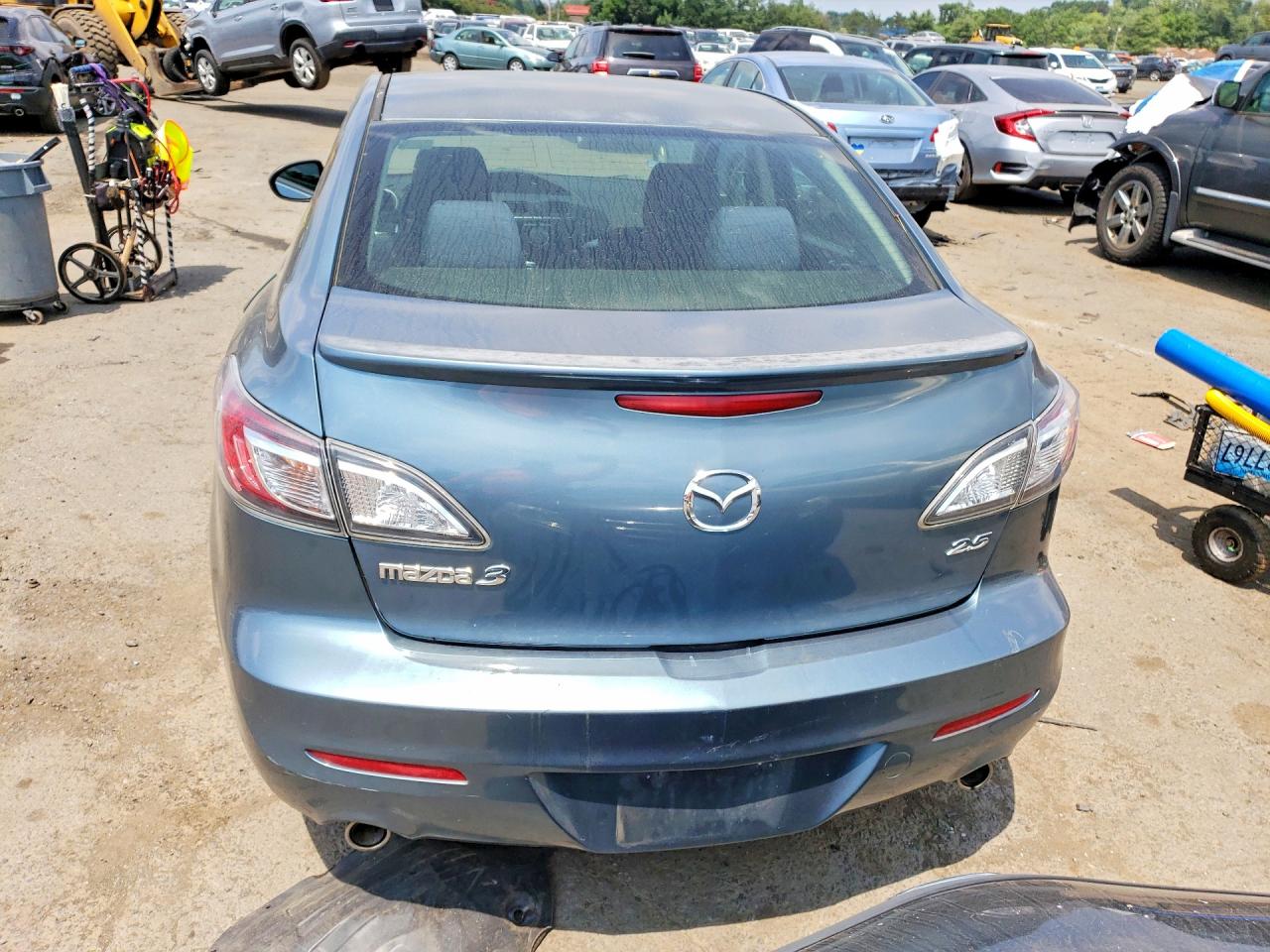 2011 Mazda 3 S Blue vin: JM1BL1U68B1487482