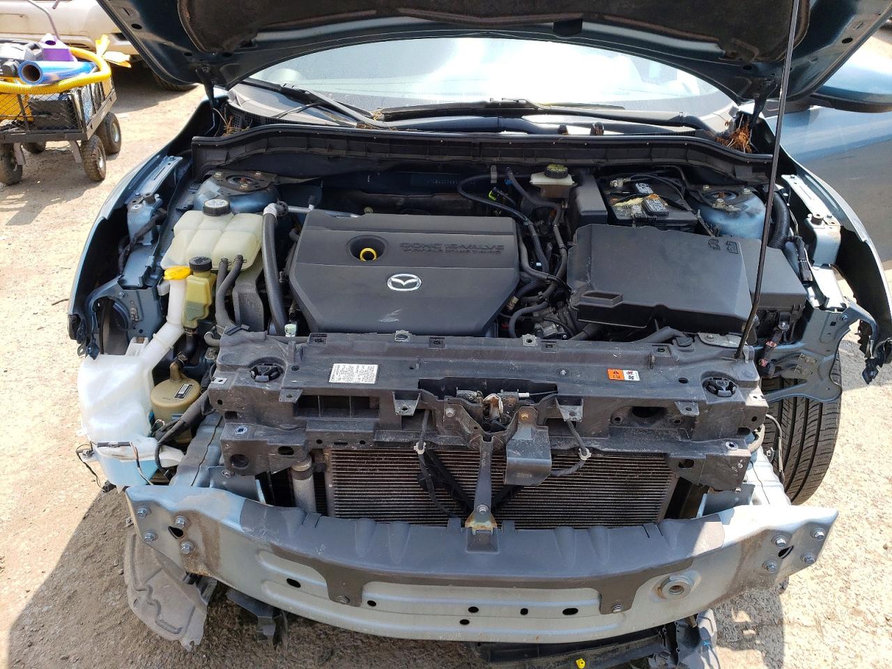 2011 Mazda 3 S Blue vin: JM1BL1U68B1487482