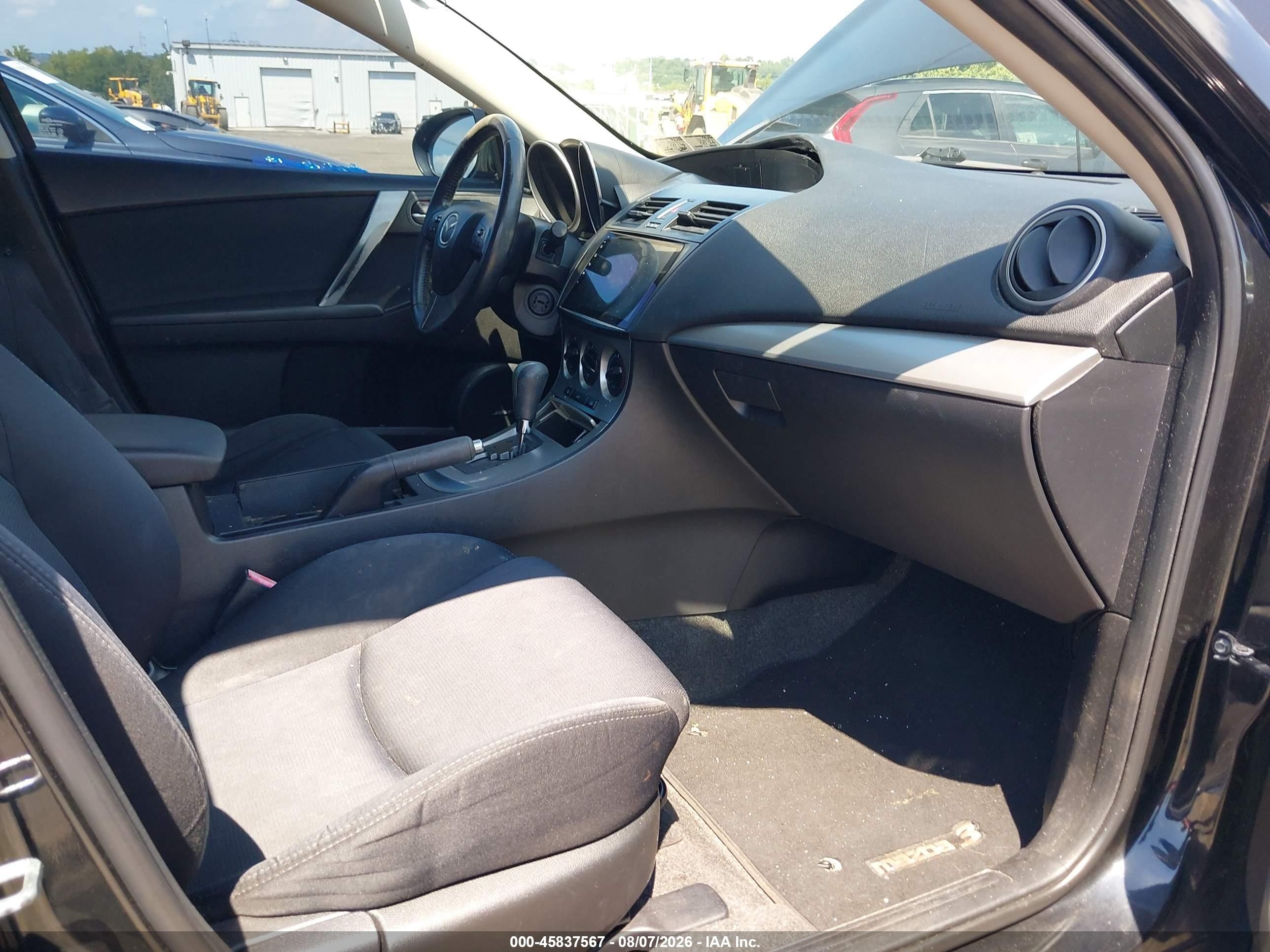 2011 Mazda Mazda3 S Sport Black vin: JM1BL1U69B1391635