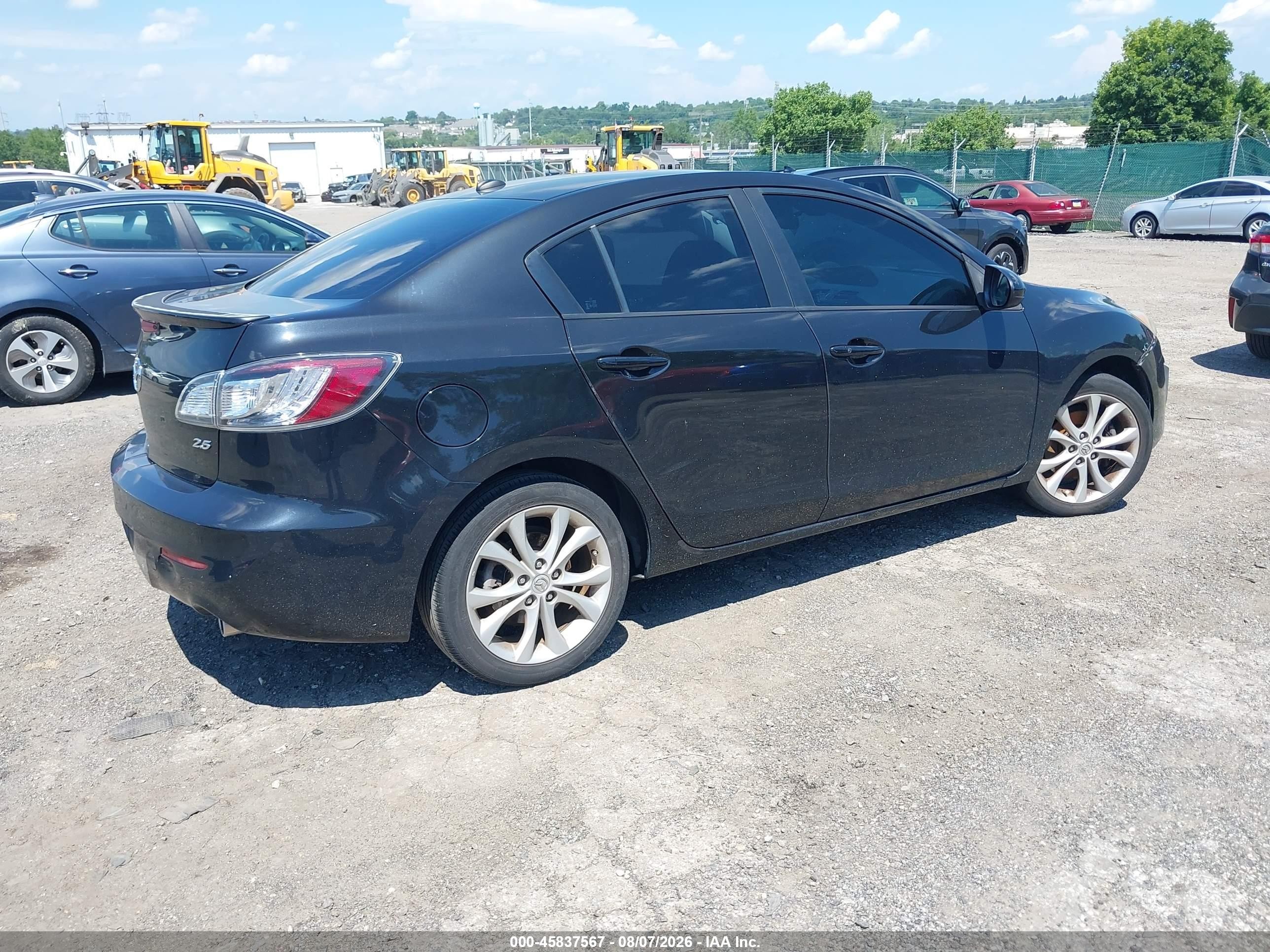 2011 Mazda Mazda3 S Sport Black vin: JM1BL1U69B1391635