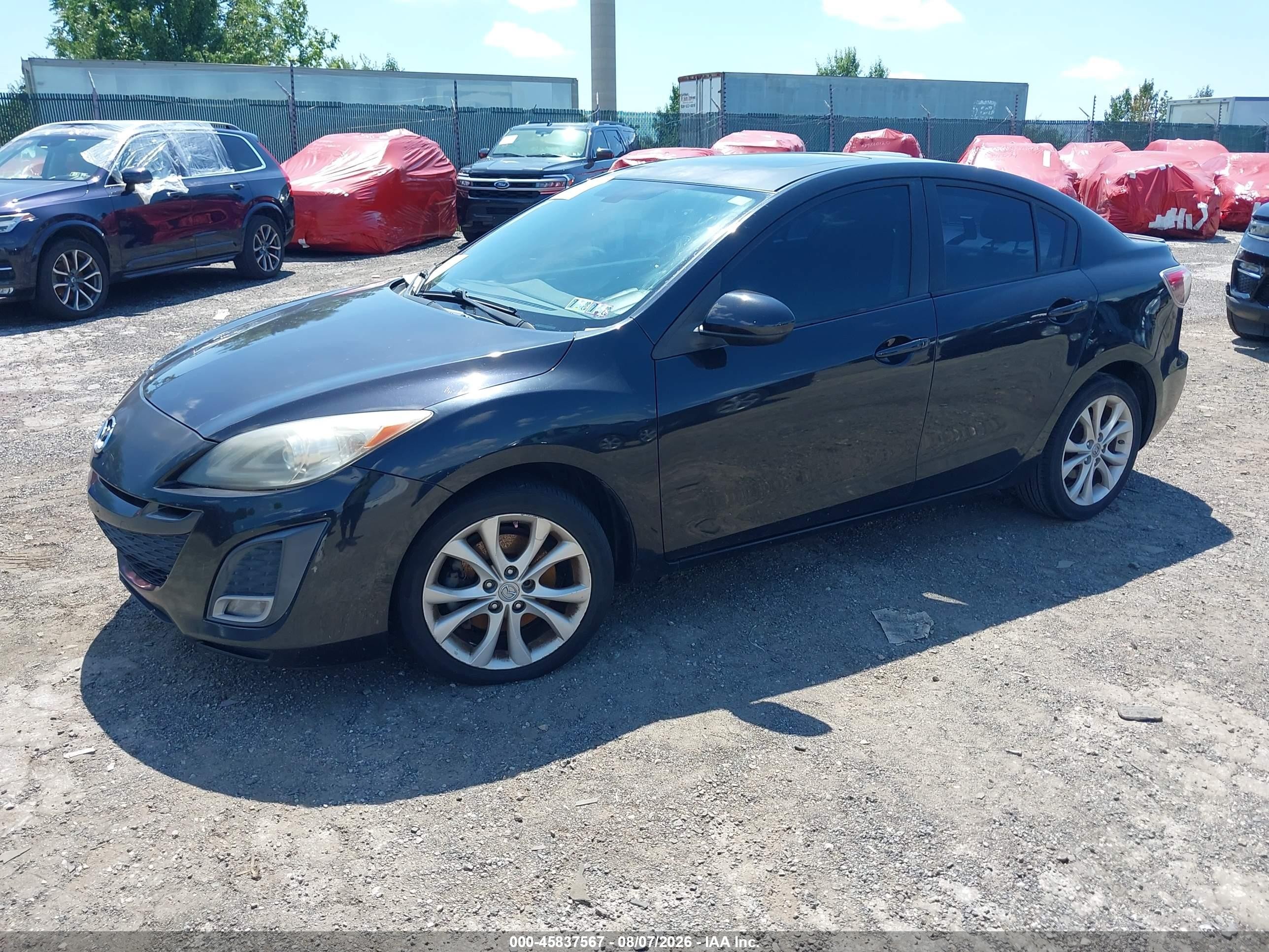 2011 Mazda Mazda3 S Sport Black vin: JM1BL1U69B1391635