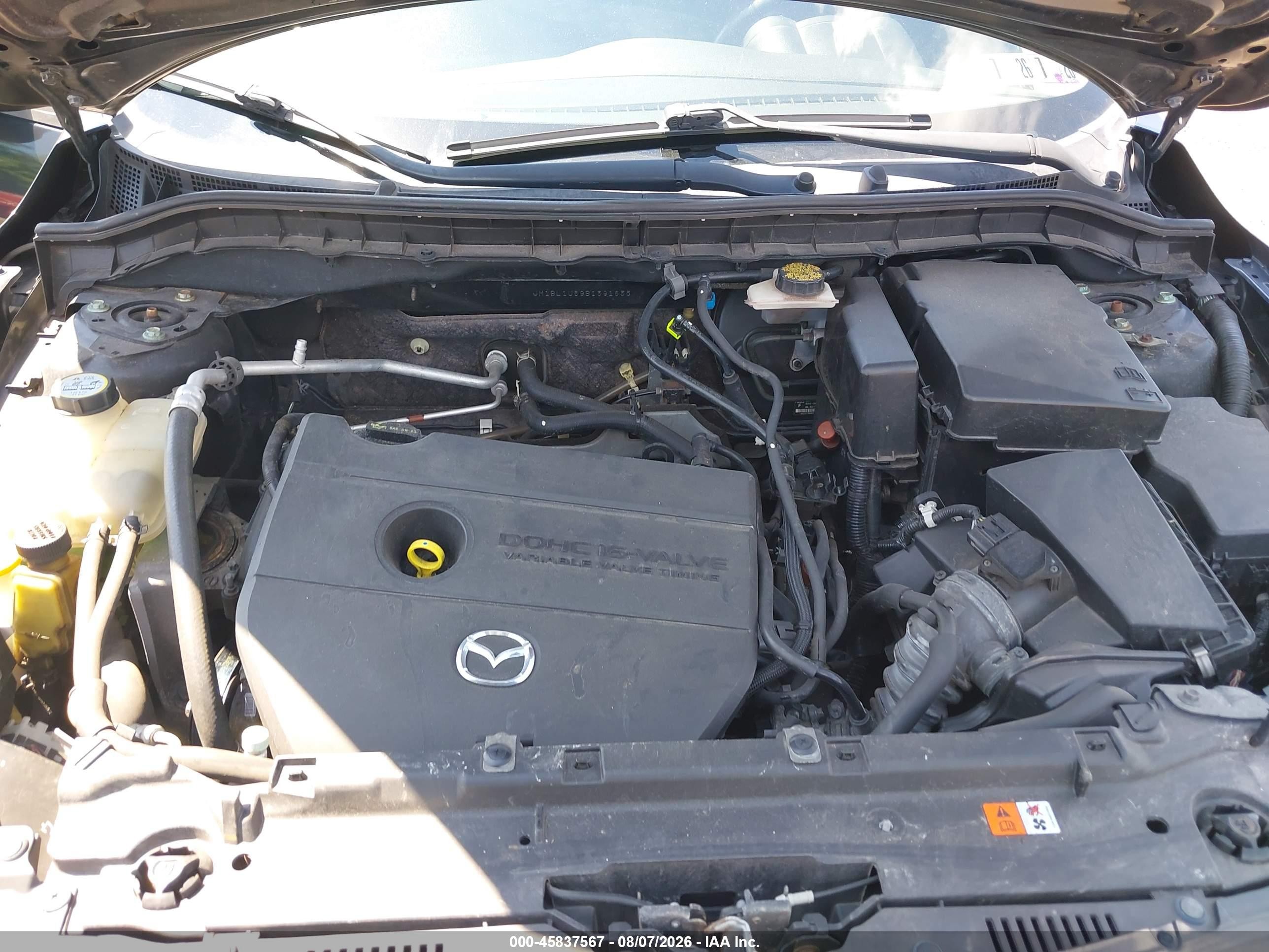 2011 Mazda Mazda3 S Sport Black vin: JM1BL1U69B1391635