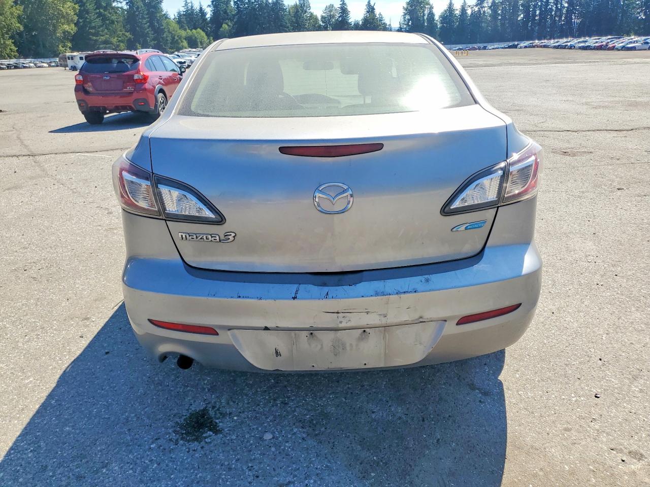 2013 Mazda 3 I Silver vin: JM1BL1U70D1719830