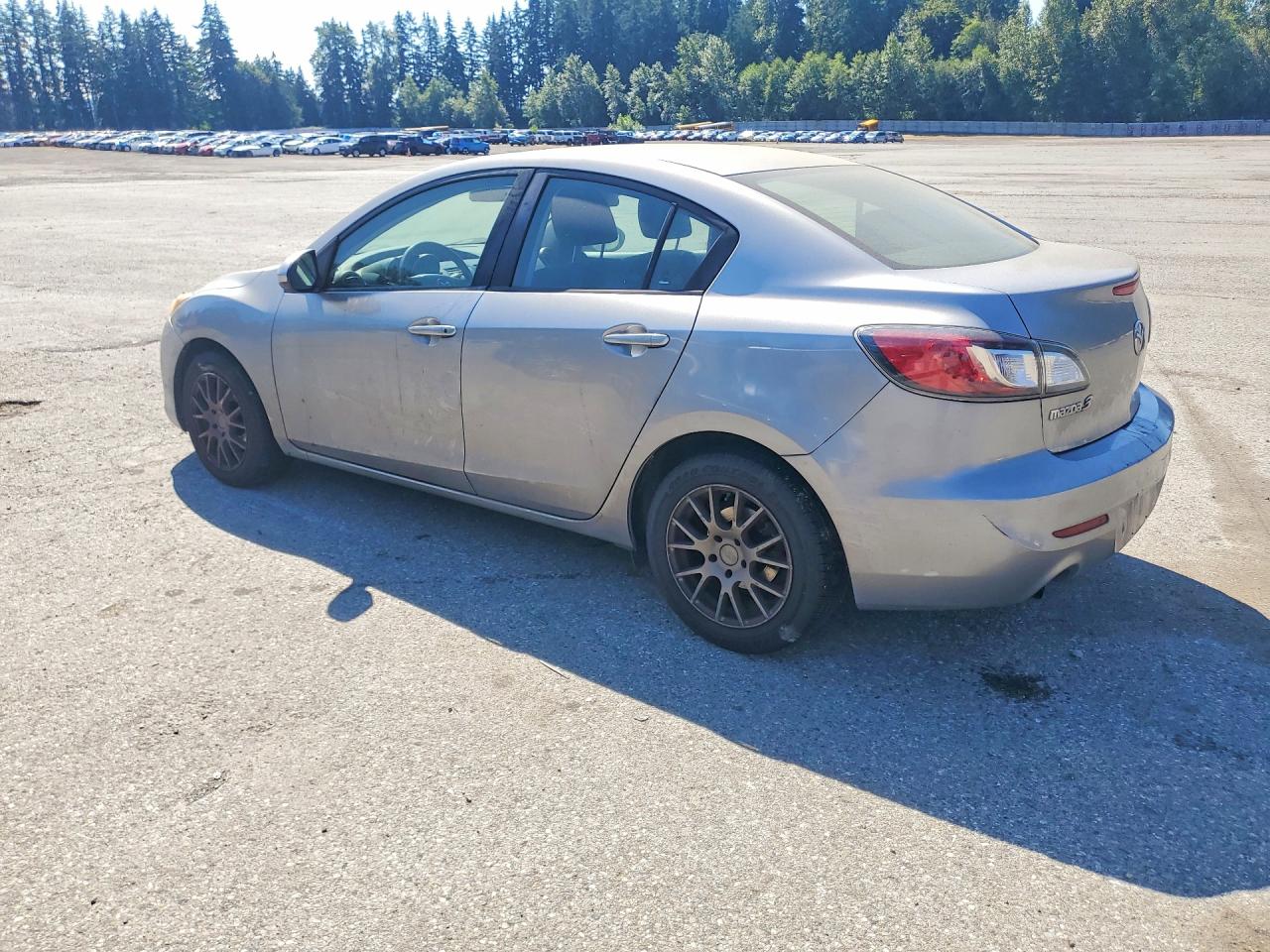 2013 Mazda 3 I Silver vin: JM1BL1U70D1719830