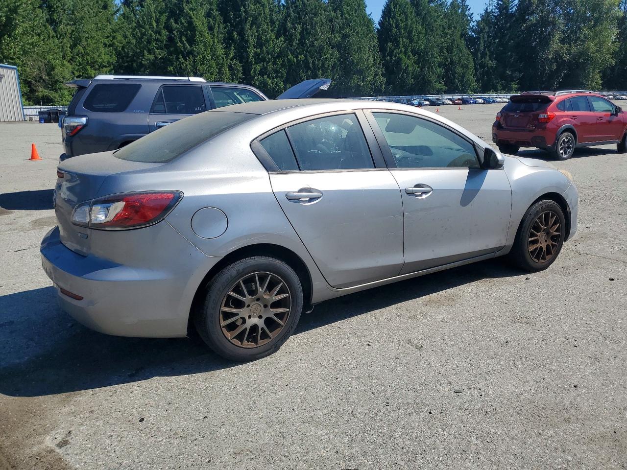 2013 Mazda 3 I Silver vin: JM1BL1U70D1719830