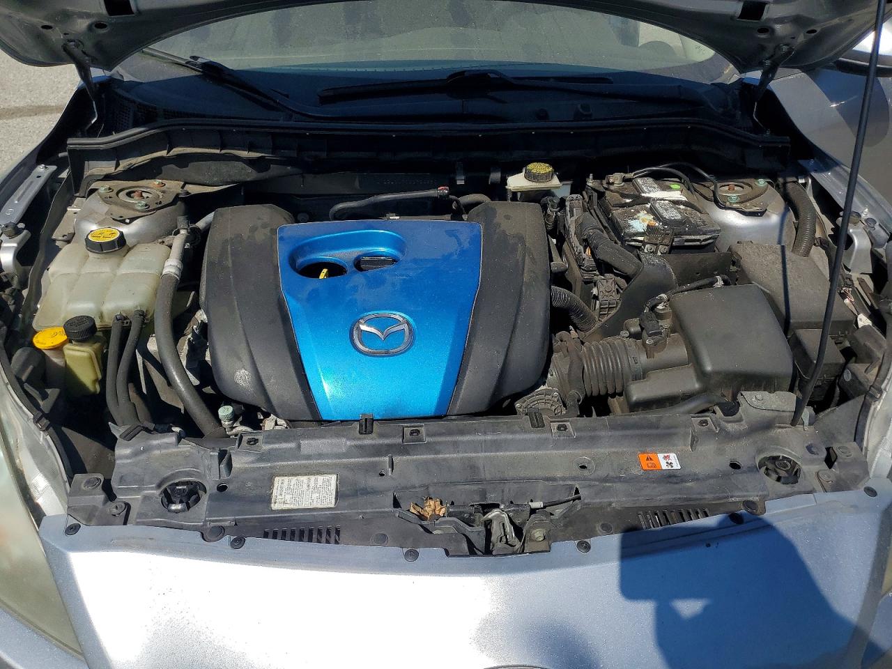 2013 Mazda 3 I Silver vin: JM1BL1U70D1719830