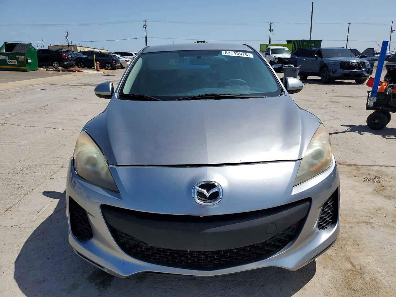 2013 Mazda 3 I Серый vin: JM1BL1U70D1747532