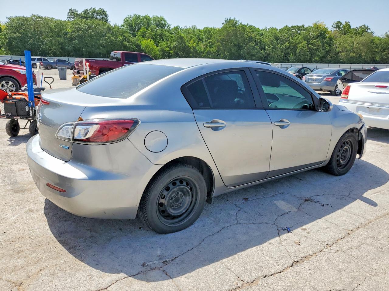 2013 Mazda 3 I Серый vin: JM1BL1U70D1747532