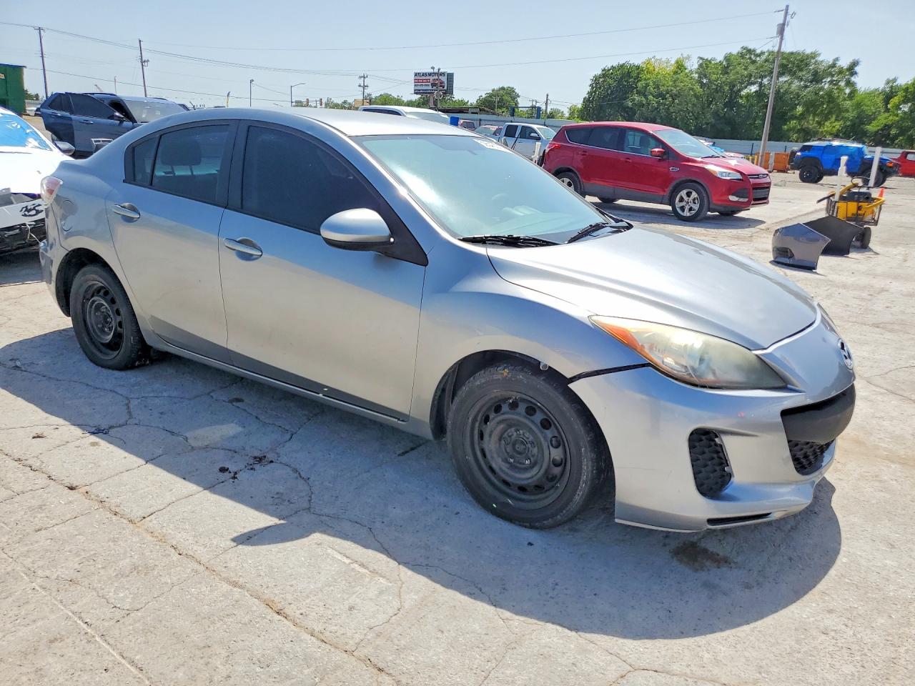 2013 Mazda 3 I Серый vin: JM1BL1U70D1747532