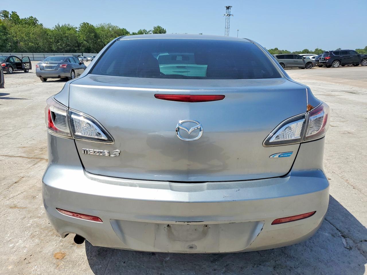 2013 Mazda 3 I Серый vin: JM1BL1U70D1747532