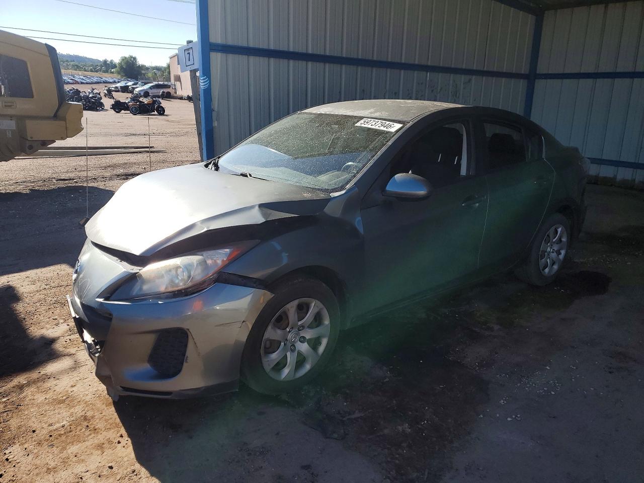 2013 Mazda 3 I Teal vin: JM1BL1U70D1758188