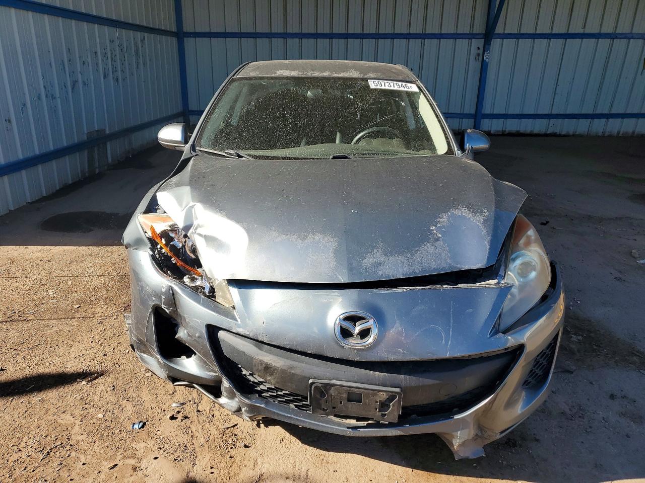 2013 Mazda 3 I Teal vin: JM1BL1U70D1758188