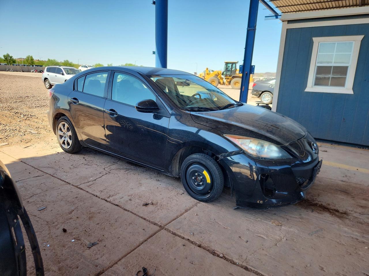 2013 Mazda 3 I Черный vin: JM1BL1U71D1796089