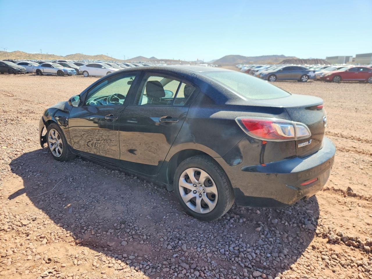 2013 Mazda 3 I Черный vin: JM1BL1U71D1796089