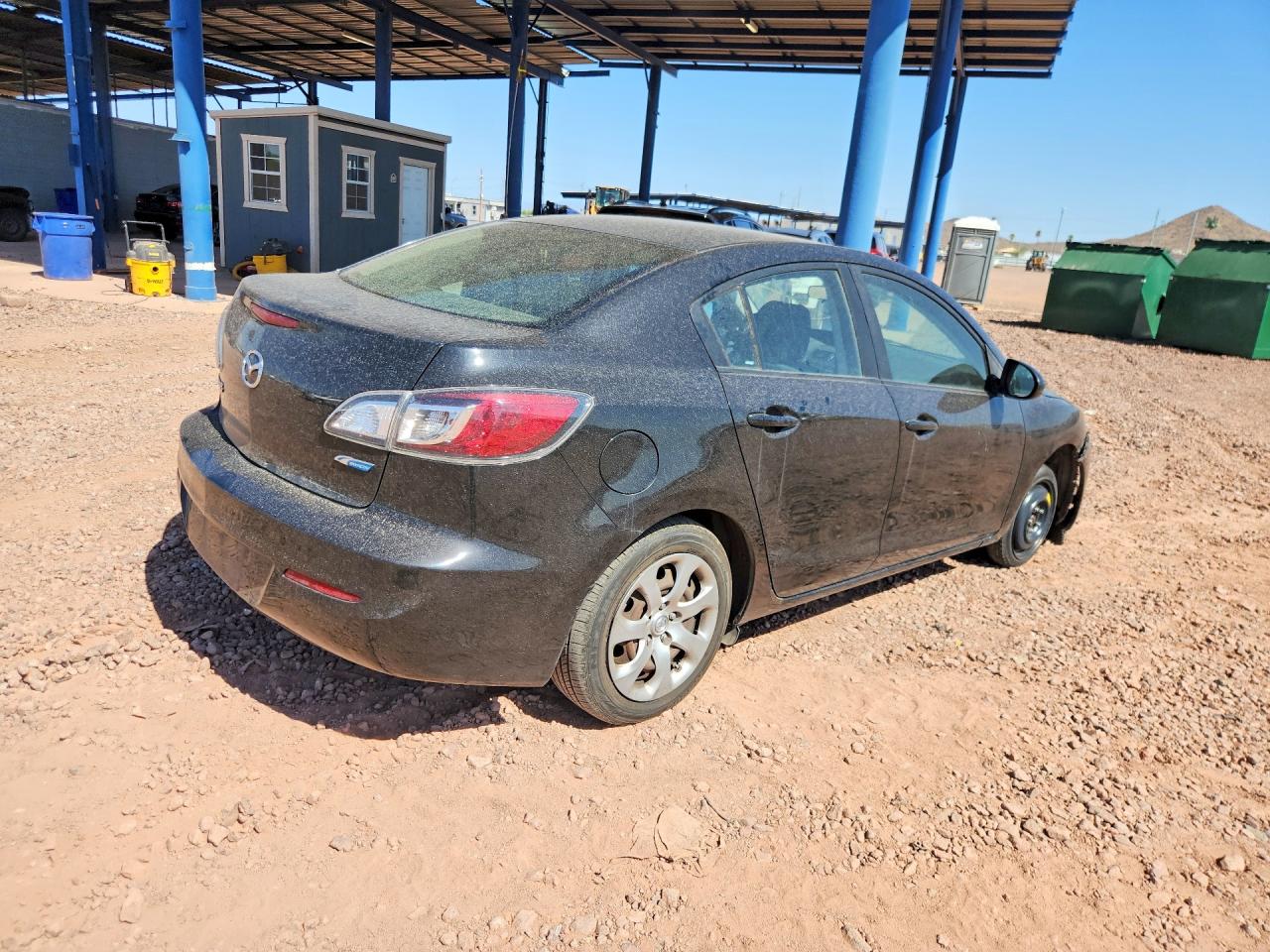 2013 Mazda 3 I Черный vin: JM1BL1U71D1796089