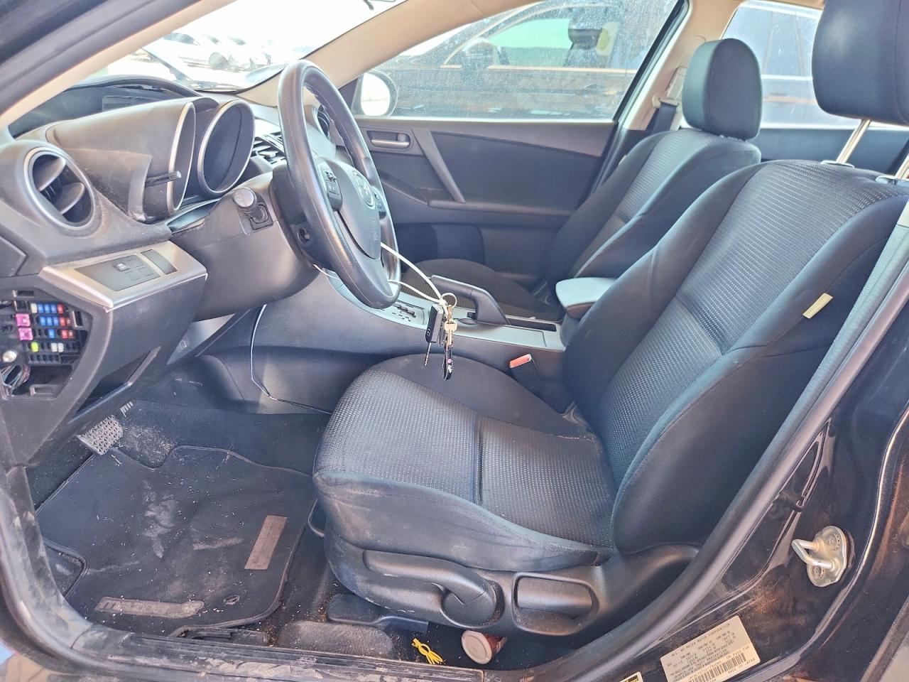 2013 Mazda 3 I Черный vin: JM1BL1U71D1796089