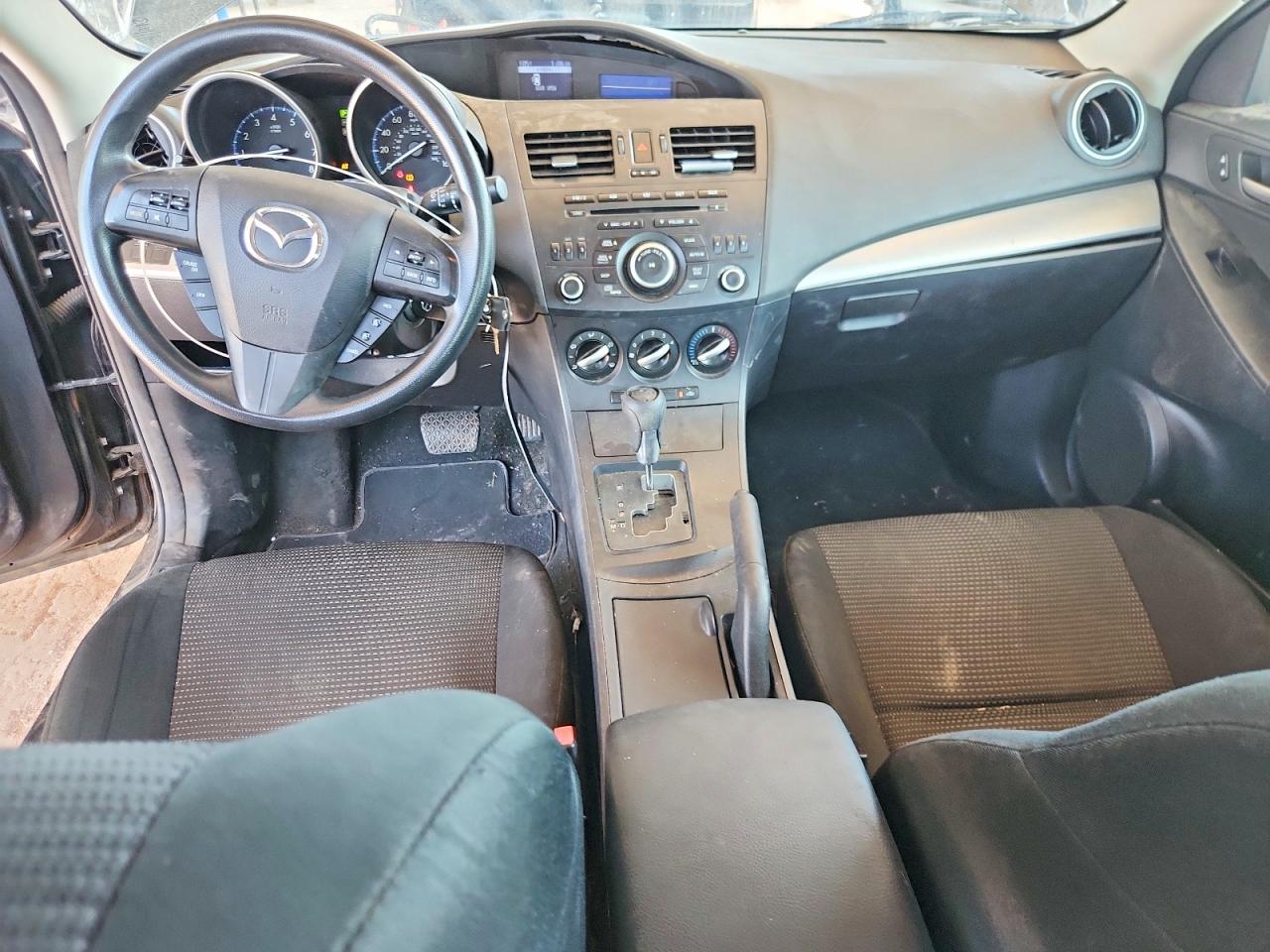 2013 Mazda 3 I Черный vin: JM1BL1U71D1796089