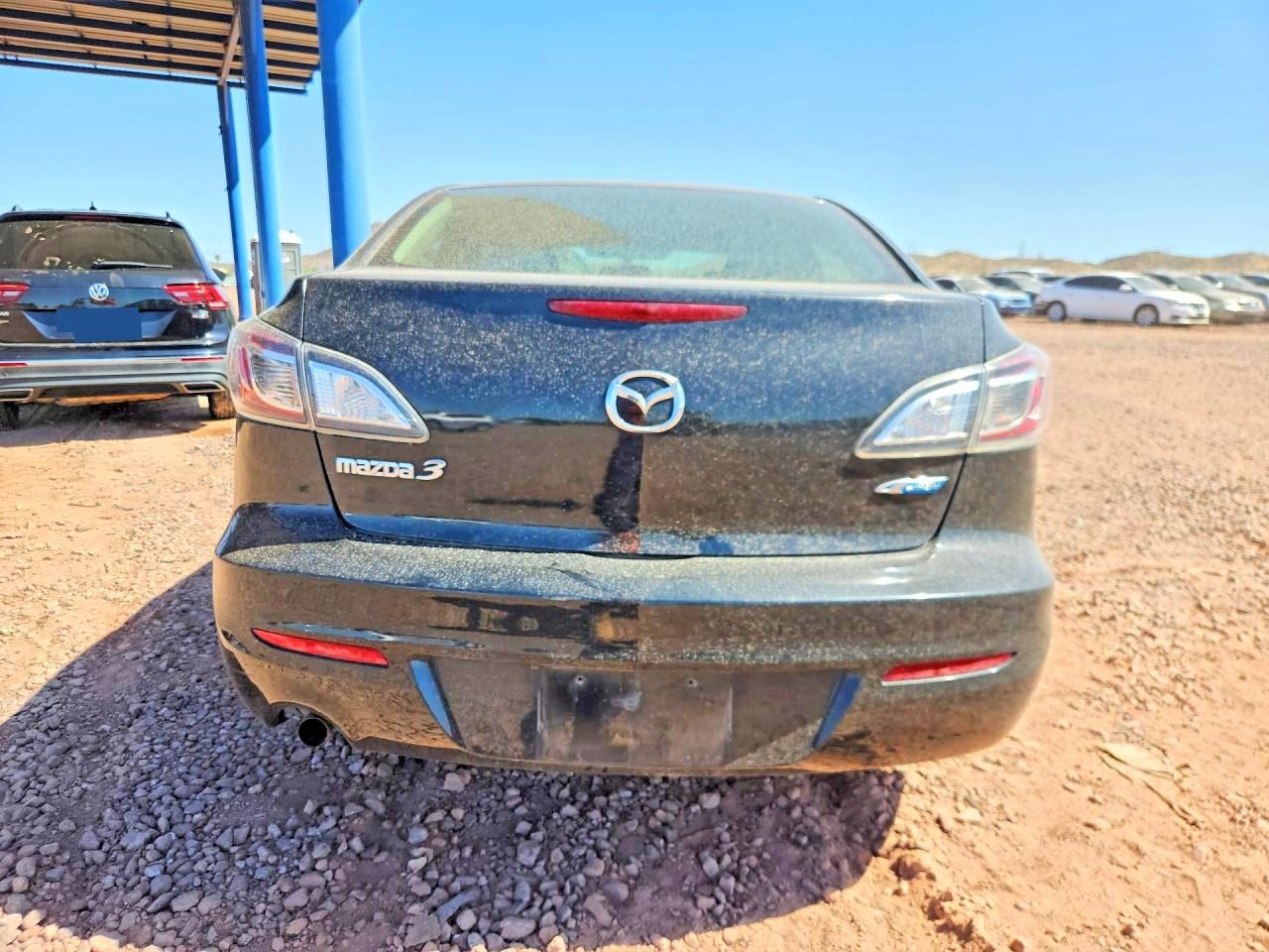 2013 Mazda 3 I Черный vin: JM1BL1U71D1796089
