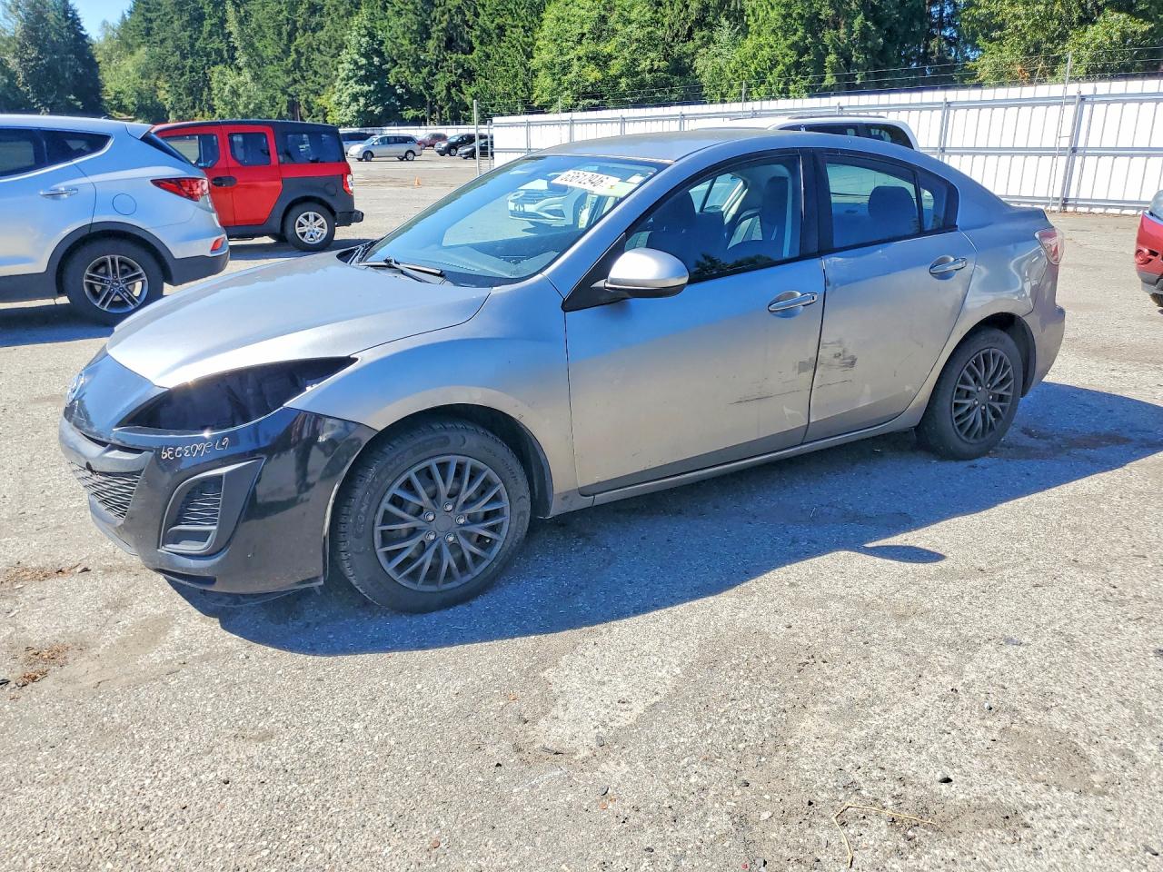 2013 Mazda 3 I Silver vin: JM1BL1U72D1708084