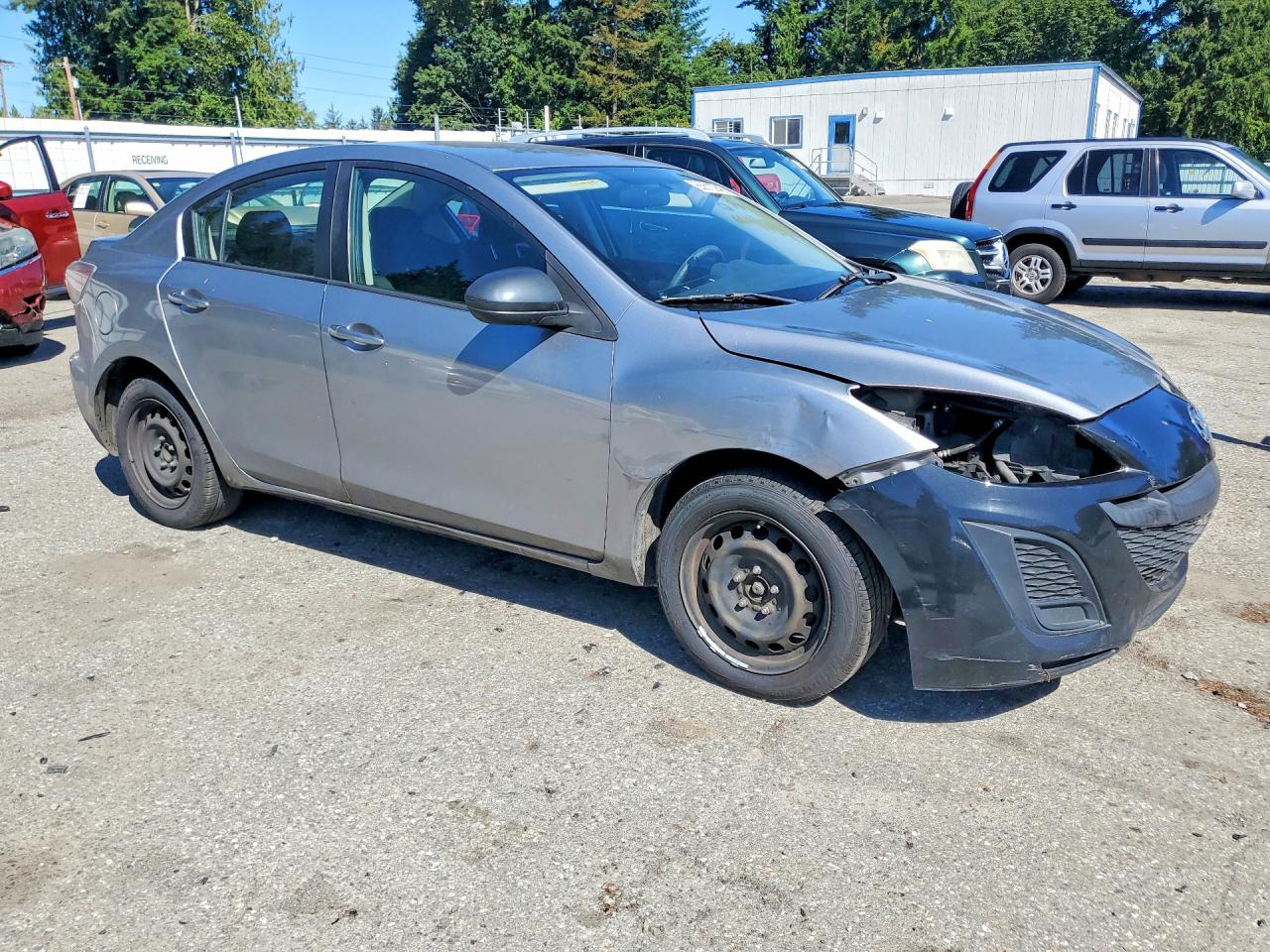 2013 Mazda 3 I Silver vin: JM1BL1U72D1708084