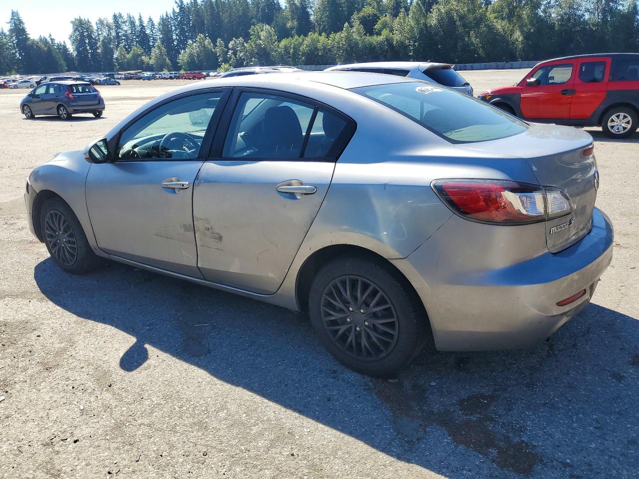 2013 Mazda 3 I Silver vin: JM1BL1U72D1708084