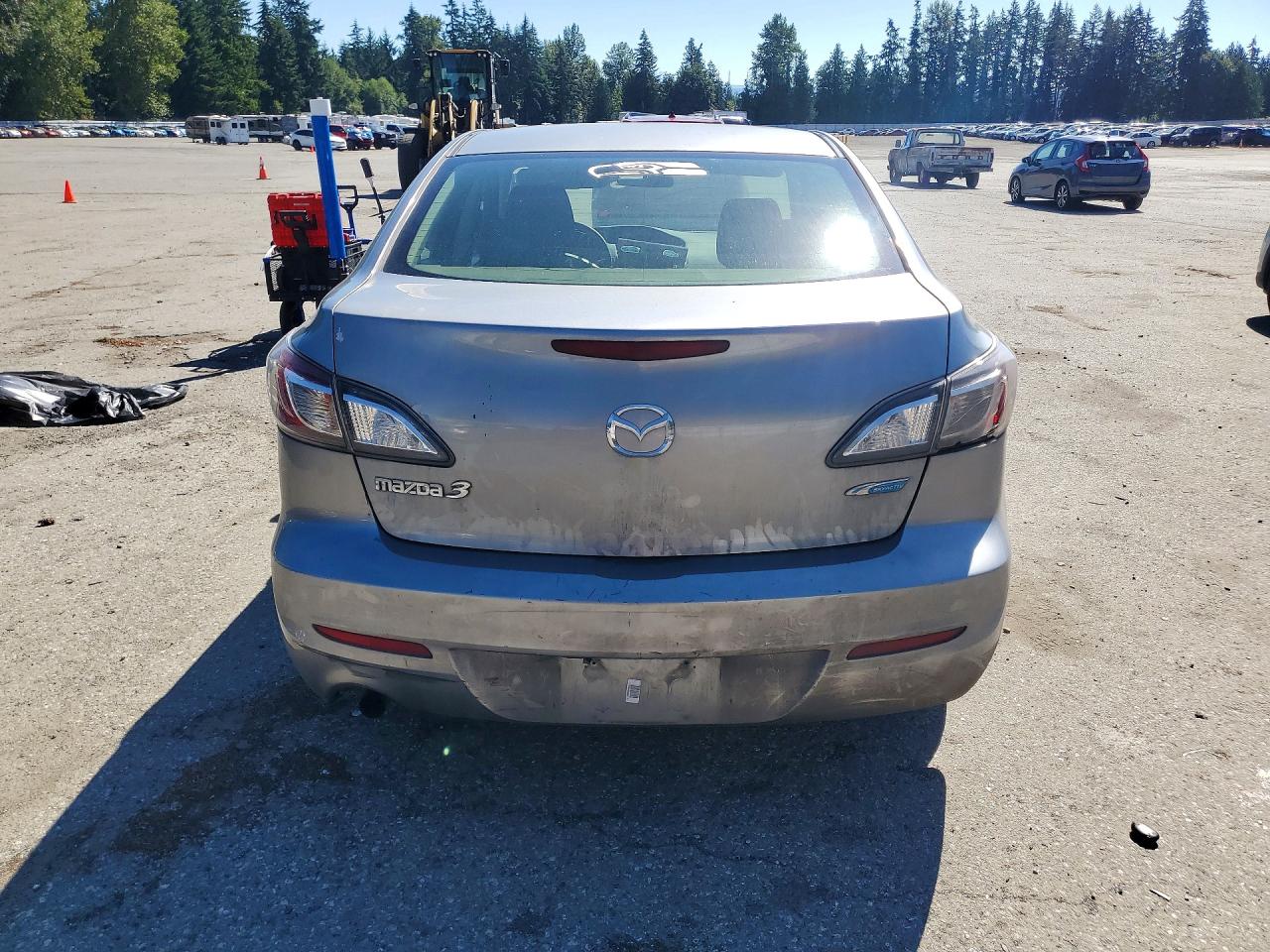 2013 Mazda 3 I Silver vin: JM1BL1U72D1708084