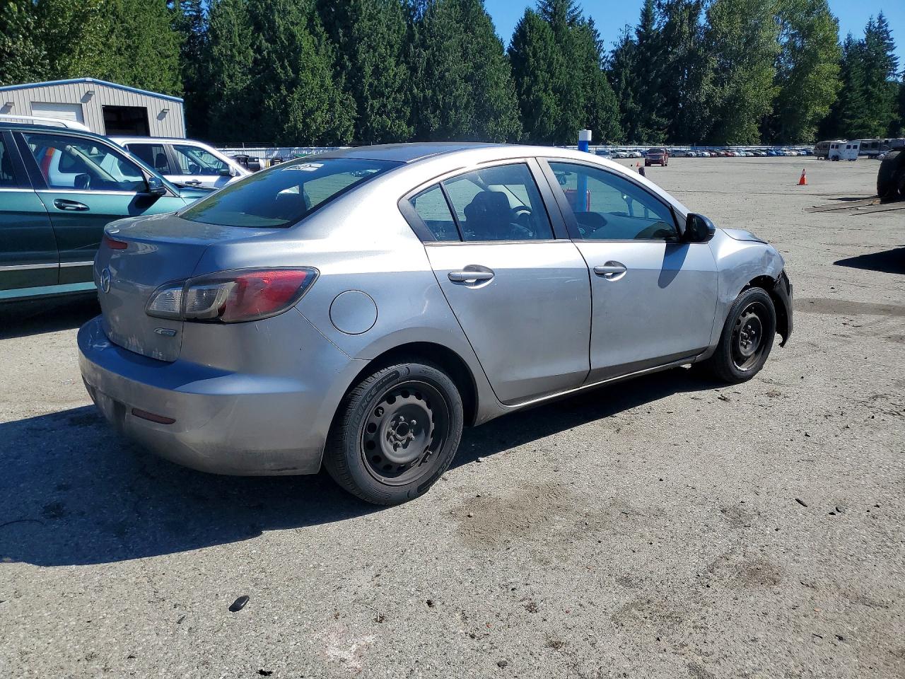2013 Mazda 3 I Silver vin: JM1BL1U72D1708084