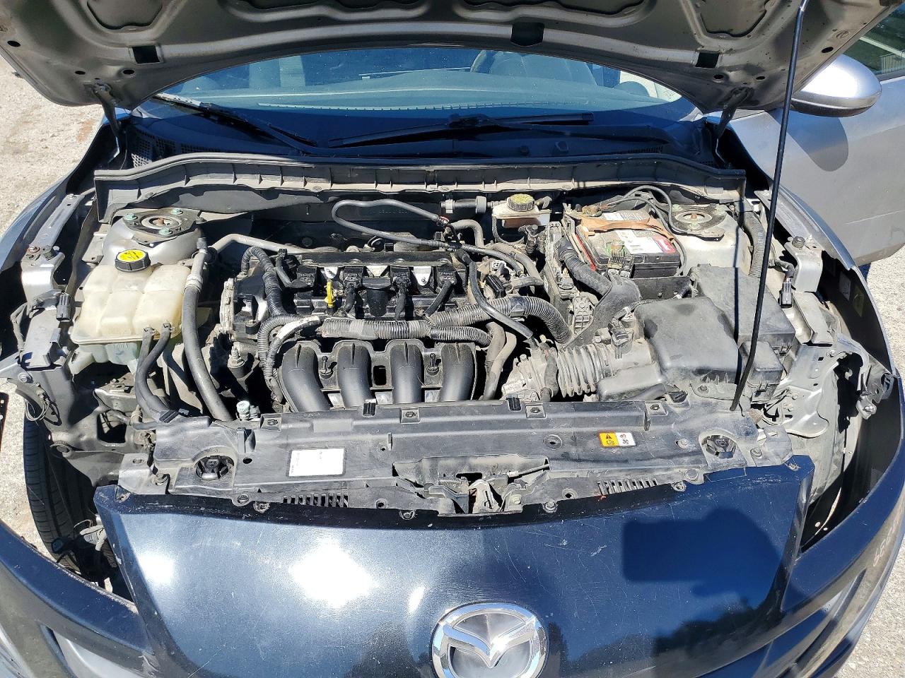 2013 Mazda 3 I Silver vin: JM1BL1U72D1708084