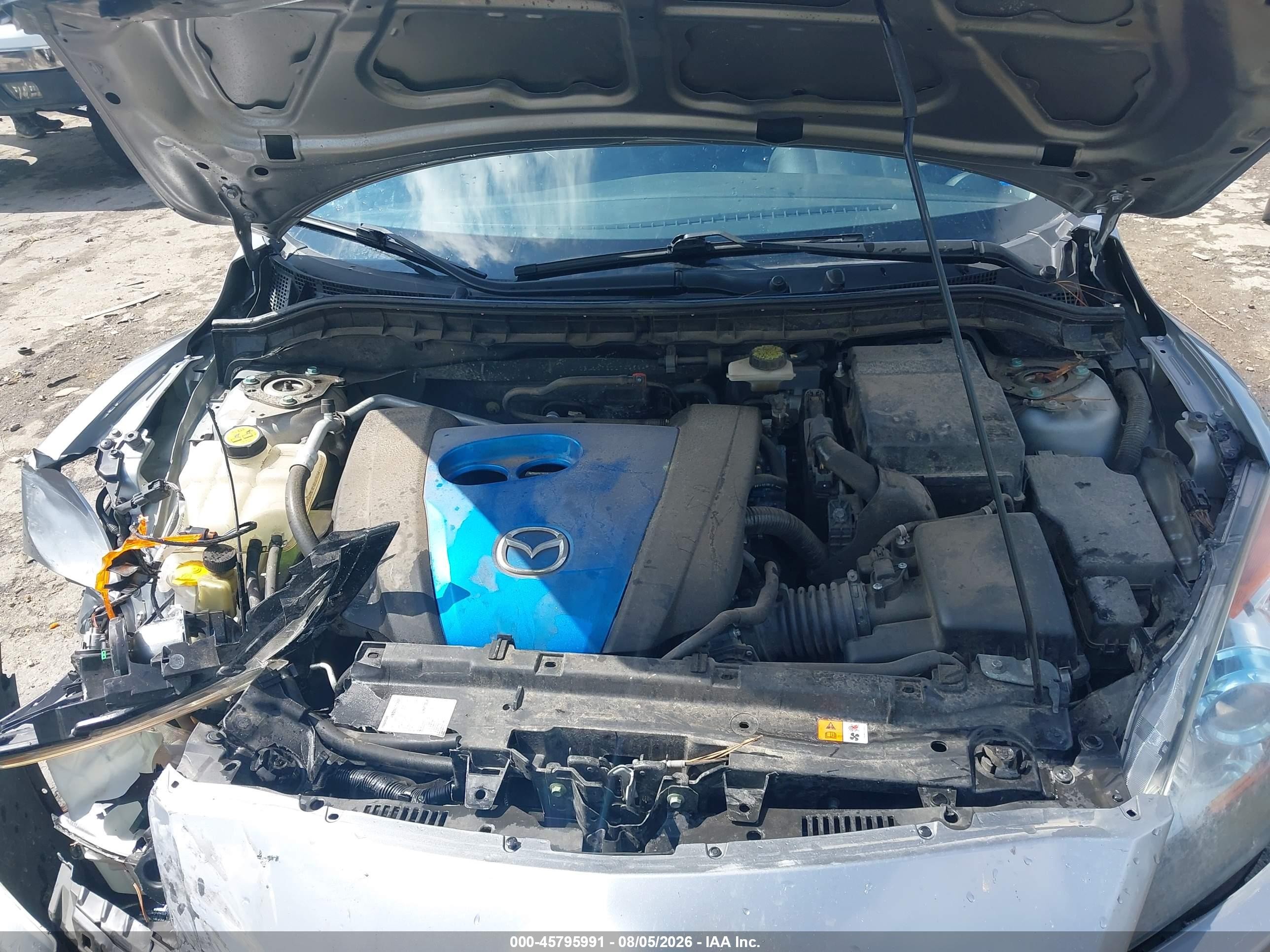 2013 Mazda 3 I Серебряный vin: JM1BL1U72D1749394