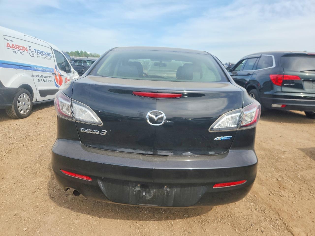 2013 Mazda 3 I Black vin: JM1BL1U72D1826555