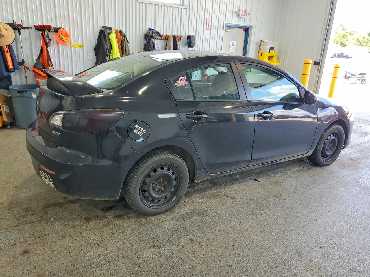 2013 Mazda 3 I Black vin: JM1BL1U73D1752837