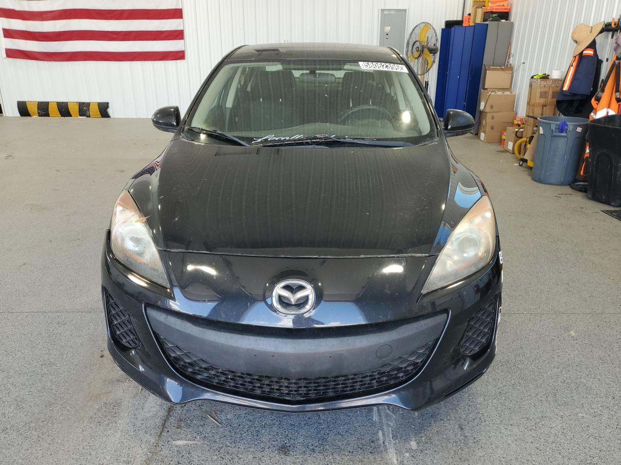 2013 Mazda 3 I Black vin: JM1BL1U73D1752837 Damage: Hood, Multiple Scratches Heavy, 4